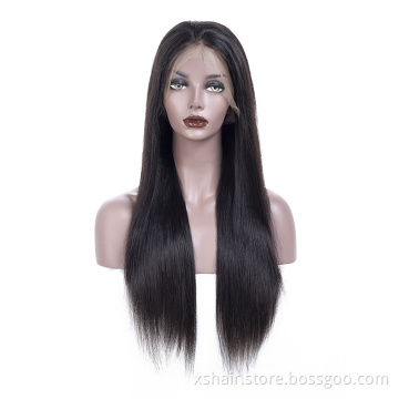Hot Selling Wholesale Short Virgin Black Woman Hd Front Where Buy Water Wave Straight Pixie Brazilian Wig Lace Human Hair